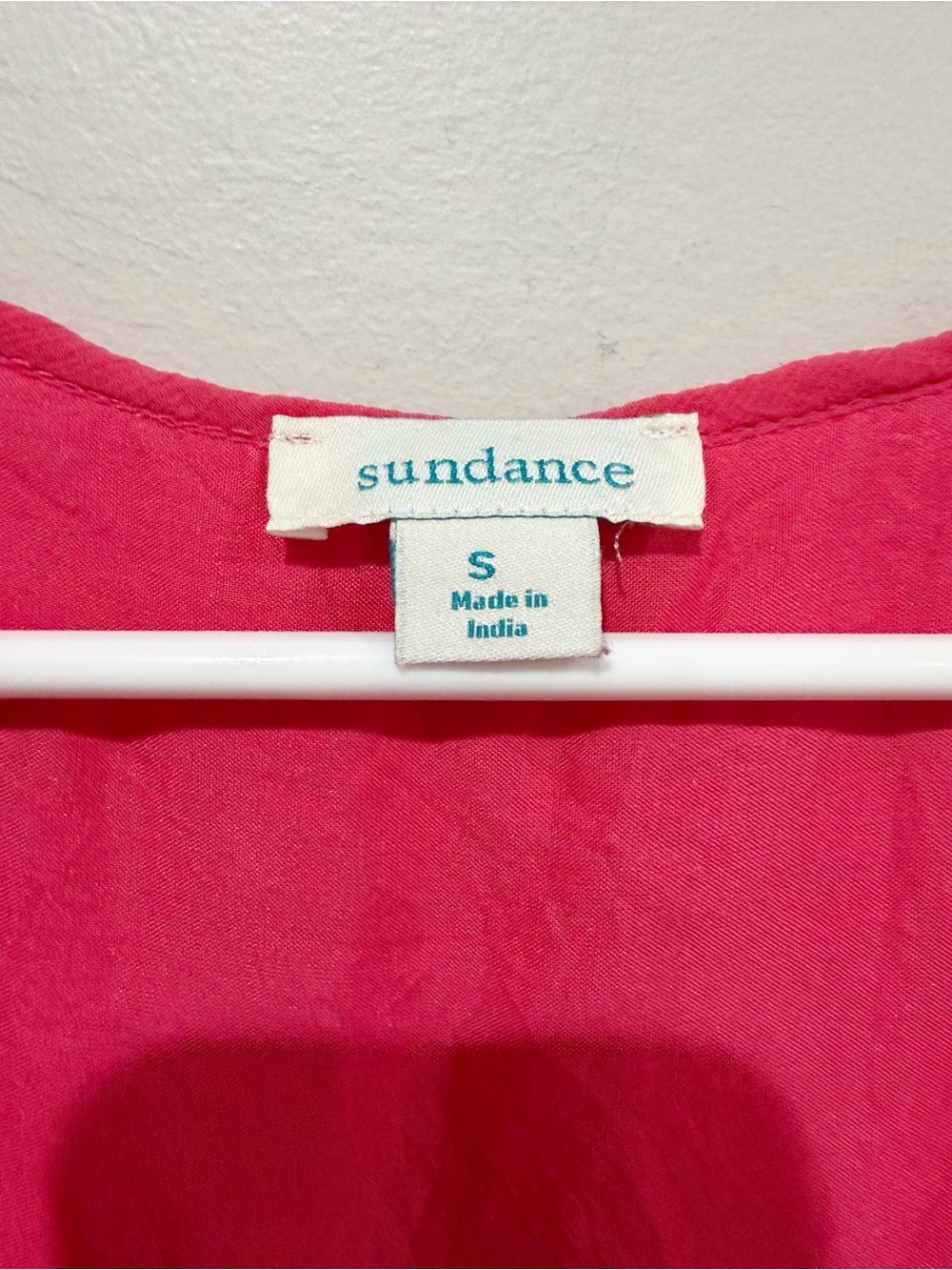 SUNDANCE Monaco Meet Up Dress Boho Tiered Flutter Sleeve Size Small - Picture 6 of 8